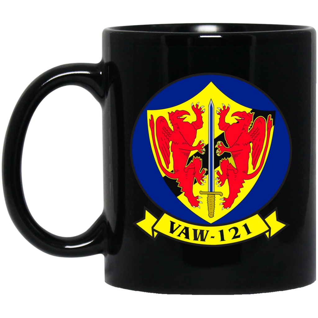 VAW 121 Black Mug - 11oz