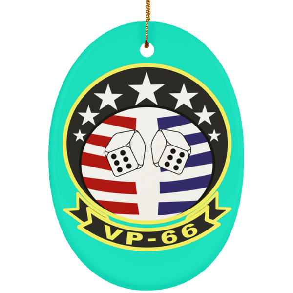 VP 66 4 Ornament Ceramic - Oval