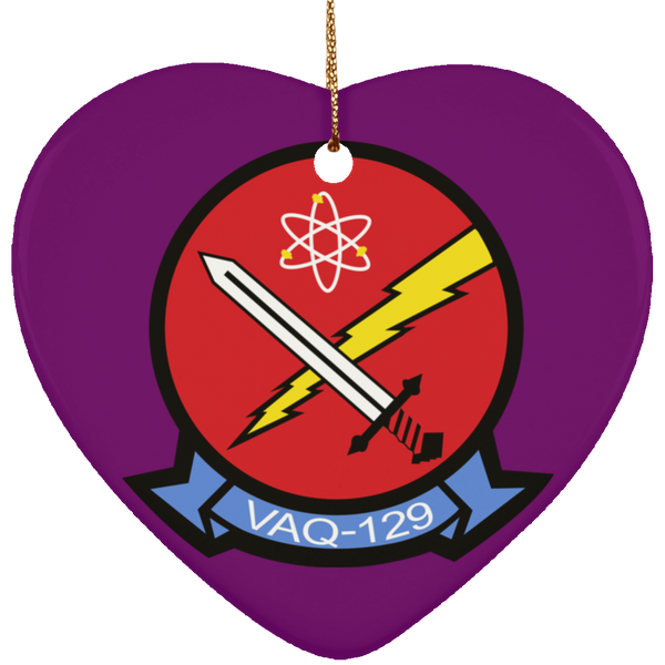 VAQ 129 1 Ornament - Heart