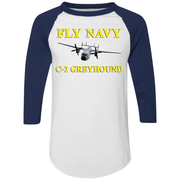 Fly Navy C-2 3 Colorblock Raglan Jersey