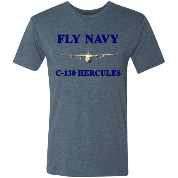 Fly Navy C-130 1 Triblend T-Shirt