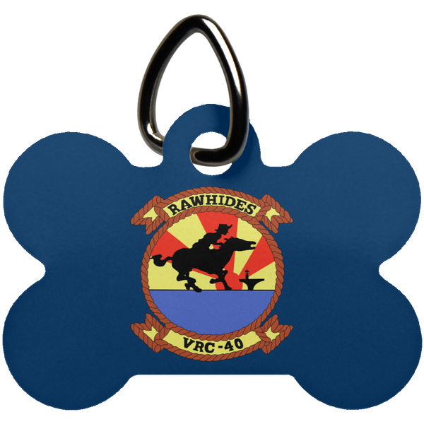 VRC 40 1 Pet Tag - Dog Bone