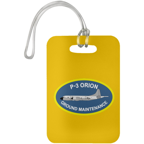 P-3 Orion 4 Ground Maint Luggage Bag Tag