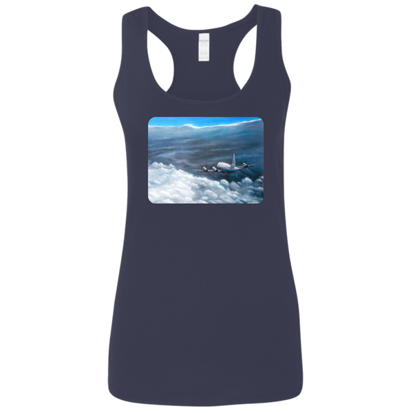 Eye To Eye With Irma 2 Ladies' Softstyle Racerback Tank