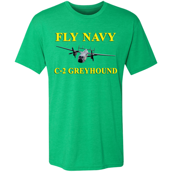 Fly Navy C-2 3 Triblend T-Shirt