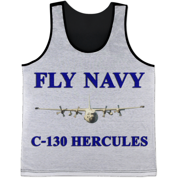 Fly Navy C-130 1 Tank Top - All Over Print