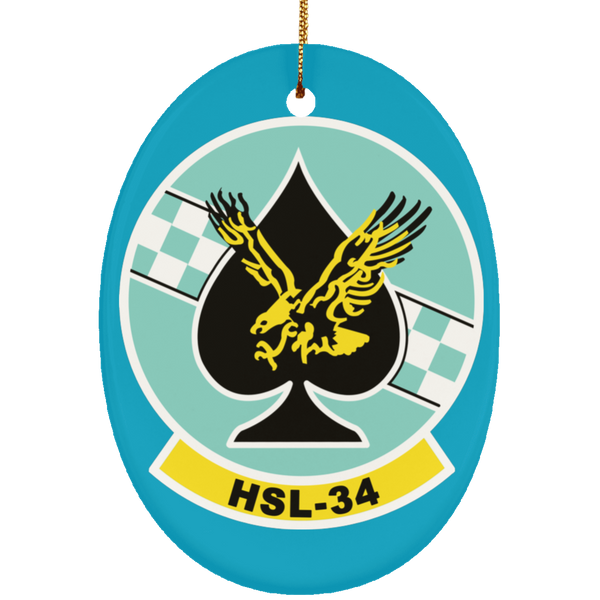 HSL 34 3 Ornament - Oval