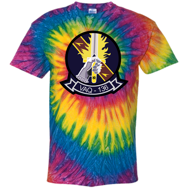 VAQ 136 1 Customized 100% Cotton Tie Dye T-Shirt