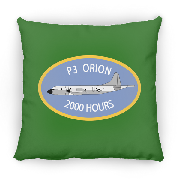 P-3 Orion 9 2000 Pillow - Square - 14x14