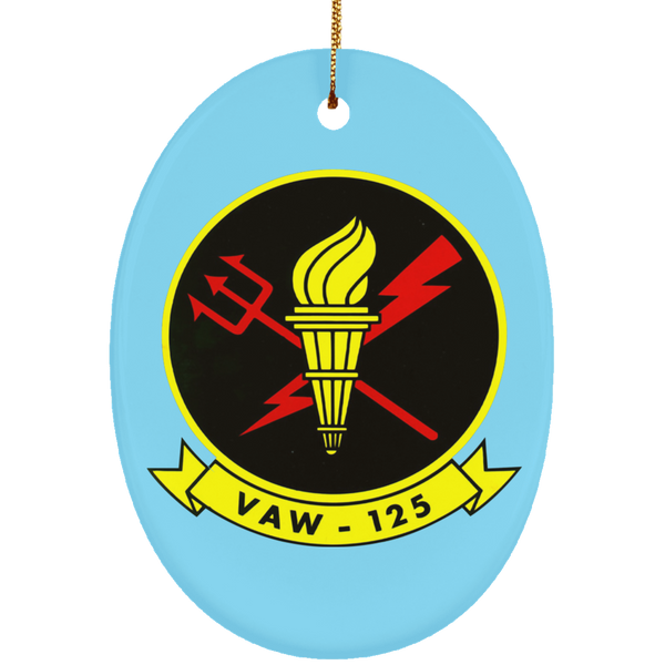 VAW 125 Ornament Ceramic - Oval