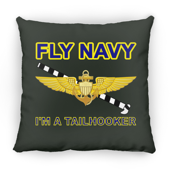 Fly Navy Tailhooker 1 Pillow - Square - 16x16