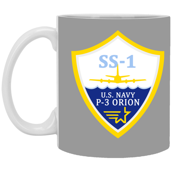 P-3 Orion 3 SS-1 White Mug - 11oz