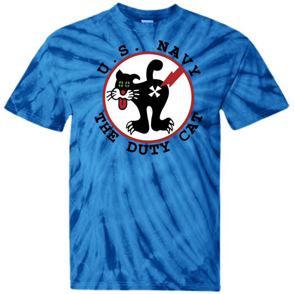 Duty Cat 2 Customized 100% Cotton Tie Dye T-Shirt