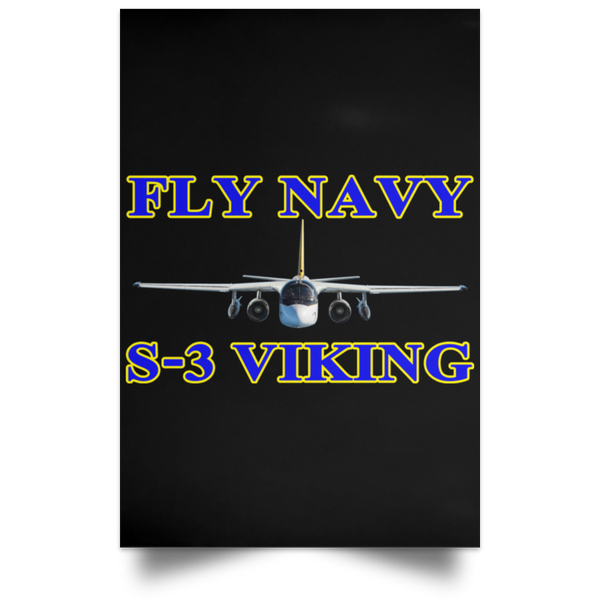 Fly Navy S-3 1 Poster - Portrait