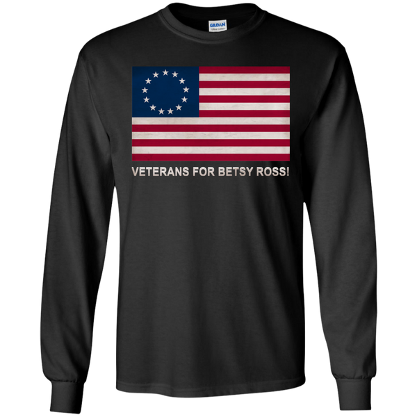 Betsy Ross Vets 2 LS Cotton Ultra T-Shirt