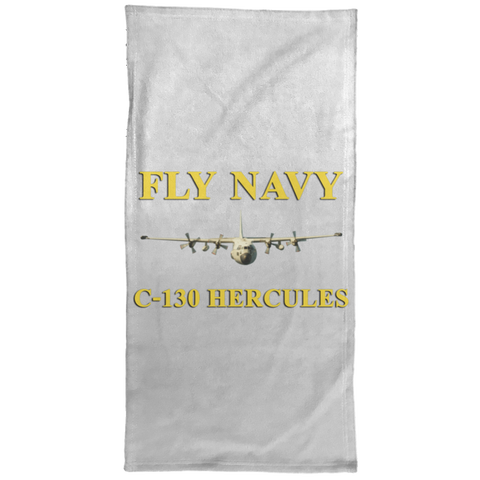 Fly Navy C-130 3 Hand Towel - 15x30