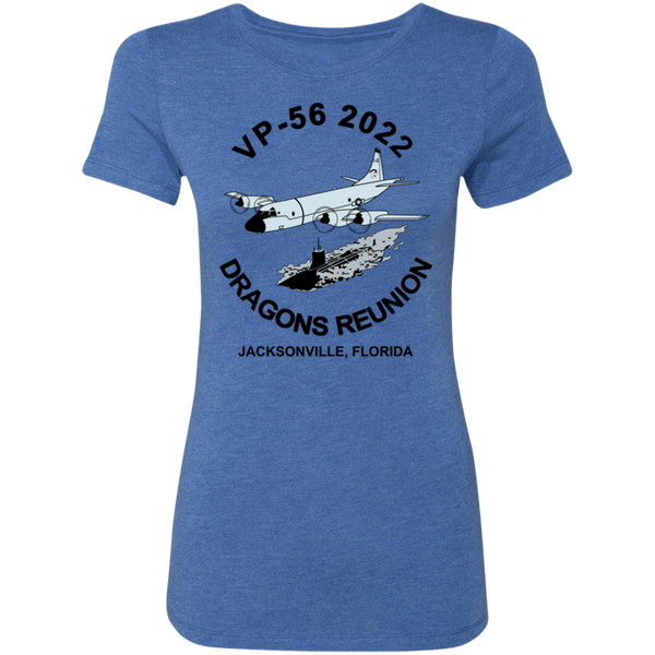 VP-56 2022 3 Ladies' Triblend T-Shirt