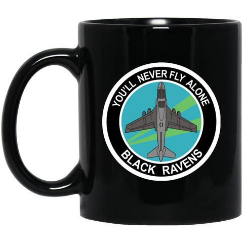 VAQ 135 3 Black Mug - 11oz
