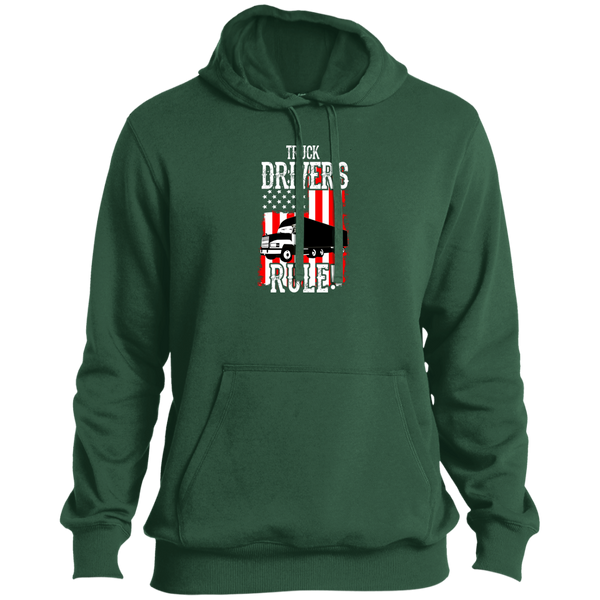 Truck Drivers Rule Tall Pullover Hoodie