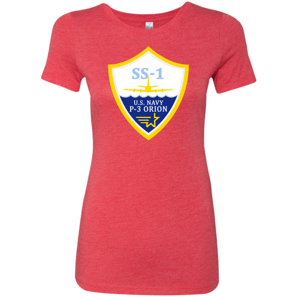 P-3 Orion 3 SS-1 Ladies' Triblend T-Shirt