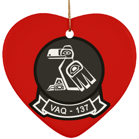 VAQ 137 4 Ornament Ceramic - Heart