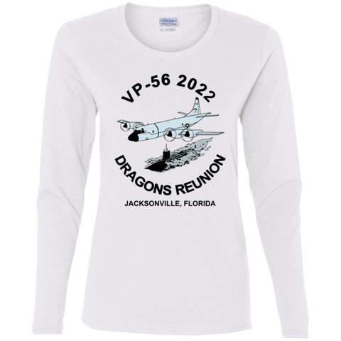 VP-56 2022 3 Ladies' Cotton LS T-Shirt