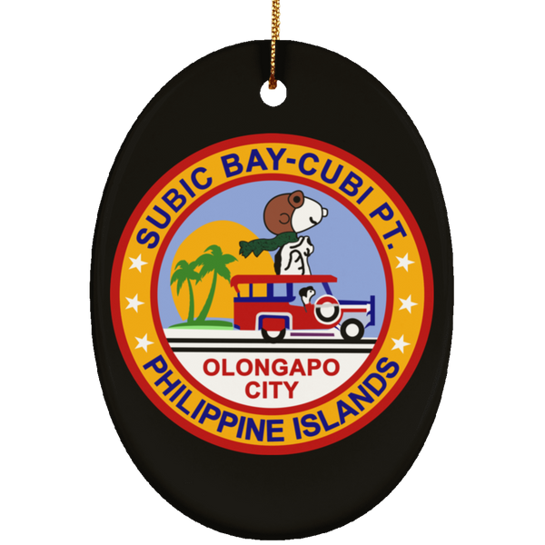 Subic Cubi Pt 01 Ornament - Oval