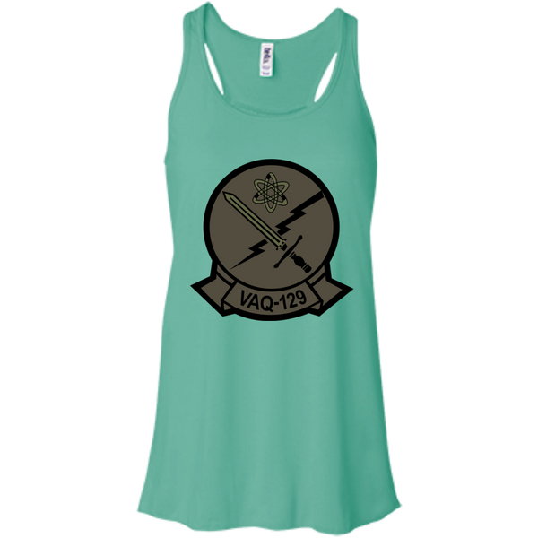 VAQ 129 4 Flowy Racerback Tank