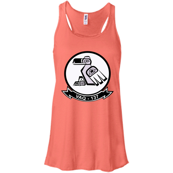 VAQ 137 1 Flowy Racerback Tank