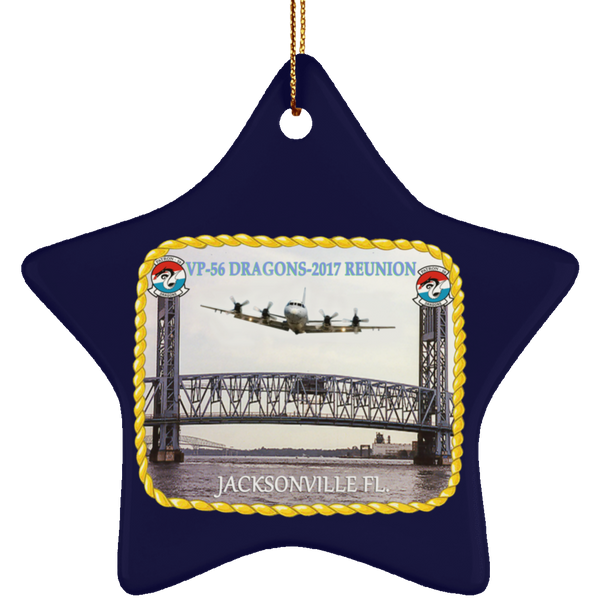 VP-56 2017 Reunion 1 Ornament Ceramic - Star