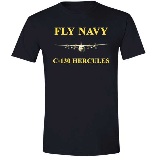 Fly Navy C-130 3 Softstyle T-Shirt