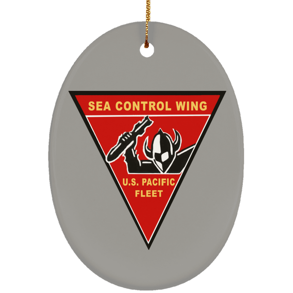 Sea Con Pac Ornament - Oval