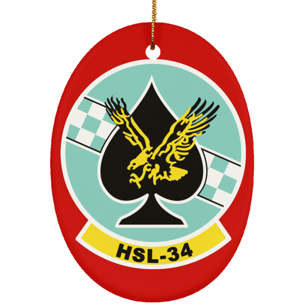 HSL 34 3 Ornament - Oval