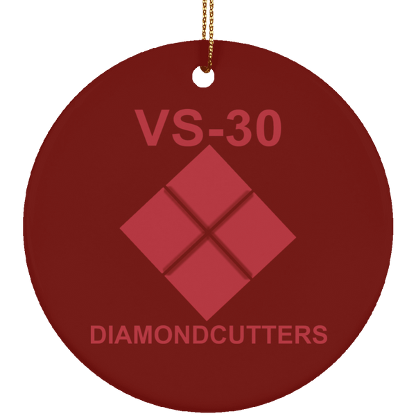 VS 30 3 Ornament Ceramic - Circle