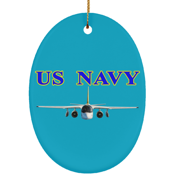 US Navy S-3 2 Ornament - Oval