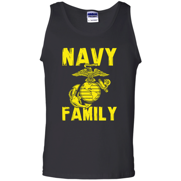 Navy Family Semper Fi 1 Cotton Tank Top