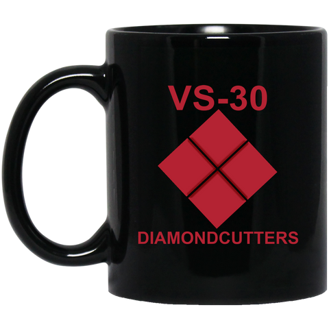 VS 30 3 Black Mug - 11oz