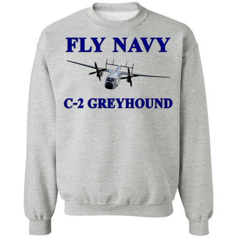 Fly Navy C-2 1 Crewneck Pullover Sweatshirt