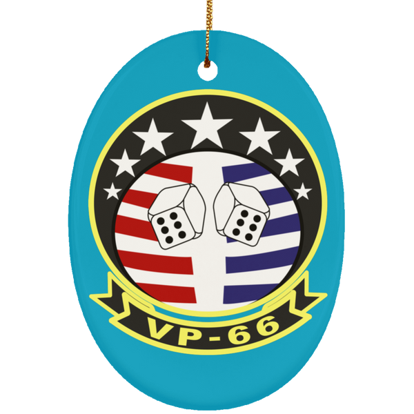 VP 66 4 Ornament Ceramic - Oval