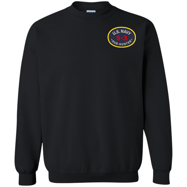 S-3 Sub Hunter 1 Printed Crewneck Pullover Sweatshirt