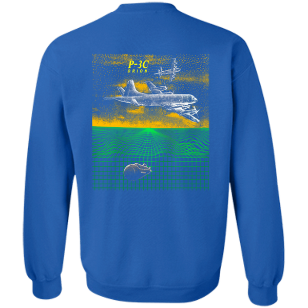 P-3C 2 FE 3 Crewneck Pullover Sweatshirt