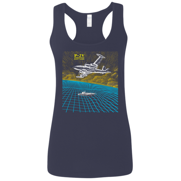 P-2V 1 Ladies' Softstyle Racerback Tank