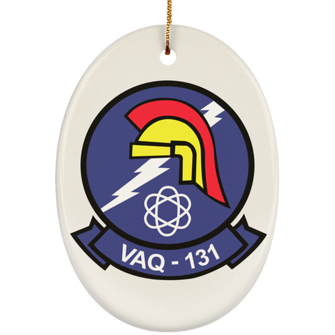 VAQ 131 1 Ornament - Oval