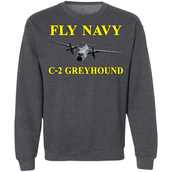 Fly Navy C-2 3 Crewneck Pullover Sweatshirt