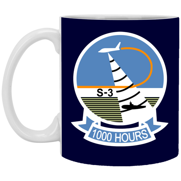 S-3 Viking 8 White Mug - 11oz