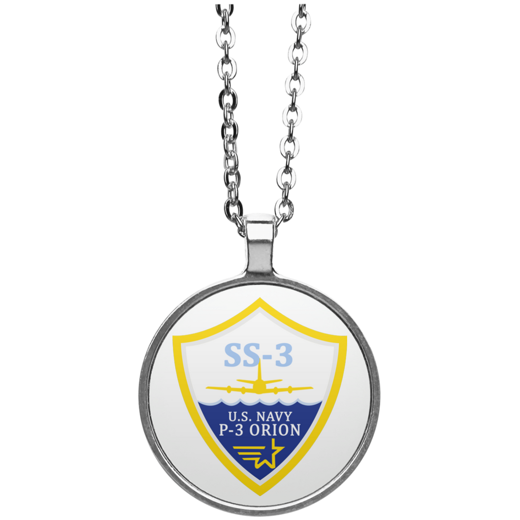 P-3 Orion 3 SS-3 Circle Necklace