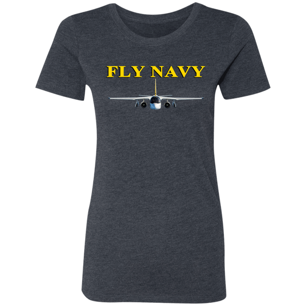 Fly Navy S-3 4 Ladies' Triblend T-Shirt