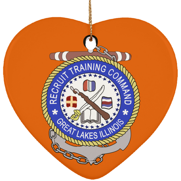 RTC Great Lakes 2 Ornament - Heart