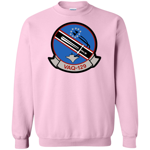 VAQ 129 3 Crewneck Pullover Sweatshirt