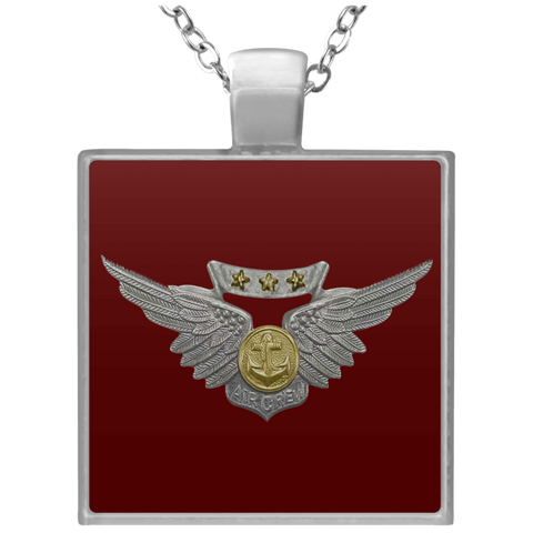 Combat Aircrew 1 Necklace - Square